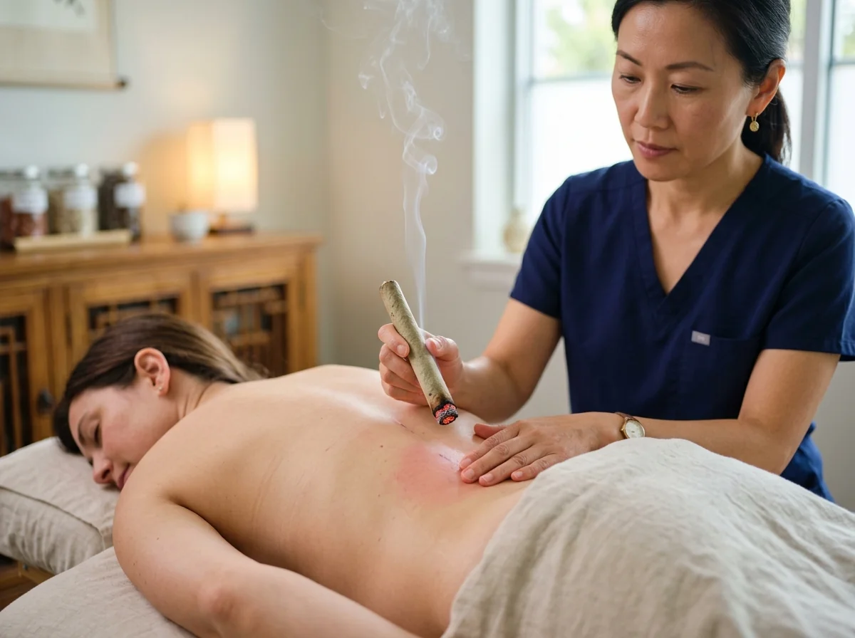 Moxa therapie